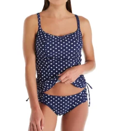 Panache Anya Spot Gathered Swim Bottom SW1019 -Pour Moi Bikinis Shop panache pana01 sw1019 cs4