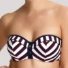 Panache Lucille Padded Bandeau Bikini Swim Top SW1373