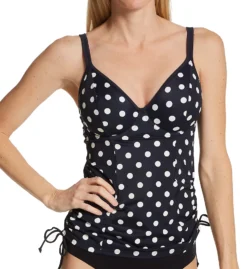 Panache Anya Riva Spot Balconnet Tankini Swim Top SW1451 -Pour Moi Bikinis Shop panache pana01 sw1451 fs