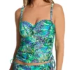 Panache Cape Verde Twist Bandeau Tankini Swim Top SW1661