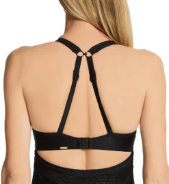 Panache Onyx Chic Moulded Plunge One Piece Swimsuit SW1910 -Pour Moi Bikinis Shop panache pana01 sw1910 cs1