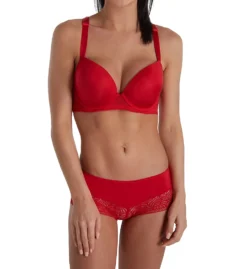 Paramour By Felina Carolina Seamless Contour Plunge T-Back Bra 115011 -Pour Moi Bikinis Shop paramour by felina felp01 115011 cs1