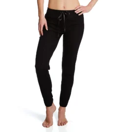PJ Harlow Ribbed Jogger Pant With Satin Drawstring Dena