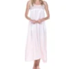 PJ Harlow Satin Long Nightgown With Gathered Back Monrow -Pour Moi Bikinis Shop pj harlow pjha01 monrow gs
