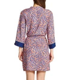 PJ Salvage Blueberry Fields Sateen Robe RCBFR -Pour Moi Bikinis Shop pj salvage pjsa01 rcbfr bs