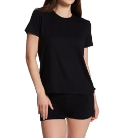 PJ Salvage Reloved Short Sleeve Lounge Shirt RIRLT -Pour Moi Bikinis Shop pj salvage pjsa01 rirlt cs2