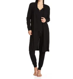 PJ Salvage Textured Essentials Rib Peachy Robe RITER -Pour Moi Bikinis Shop pj salvage pjsa01 riter cs1