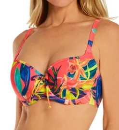 Pour Moi Bohemia Balcony Lightly Padded Underwire Swim Top 12710