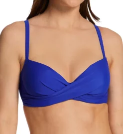 Pour Moi Free Spirit Underwire Twist Front Swim Top 13208R