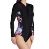 Pour Moi Energy Long Sleeve Zip Front Paddle Suit 1402 -Pour Moi Bikinis Shop pour moi pmoi01 1402 gs