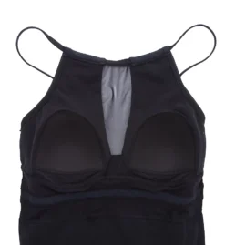 Pour Moi High Neck Mesh Insert Control One Piece Swimsuit 1408 -Pour Moi Bikinis Shop pour moi pmoi01 1408 cs6