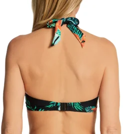 Pour Moi Miami Brights Padded Halter Underwire Swim Top 14100 -Pour Moi Bikinis Shop pour moi pmoi01 14100 bs