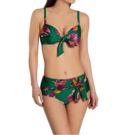 Pour Moi Paradiso Underwire Tie Front Bikini Swim Top 17500 -Pour Moi Bikinis Shop pour moi pmoi01 17500 cs1