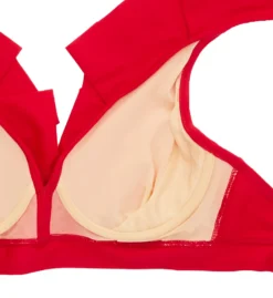 Pour Moi Space Frill Hidden Underwire Convertible Swim Top 18102 -Pour Moi Bikinis Shop pour moi pmoi01 18102 cs6