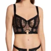 Pour Moi India Embroidery Underwire Bustier Bra 20339 -Pour Moi Bikinis Shop pour moi pmoi01 20339 gs