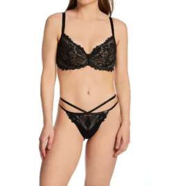 Pour Moi India Lace Thong Panty 20345 -Pour Moi Bikinis Shop pour moi pmoi01 20345 cs1