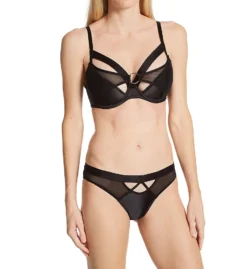 Pour Moi Contradiction Obsessed Padded Half Bra 23800 -Pour Moi Bikinis Shop pour moi pmoi01 23800 cs2