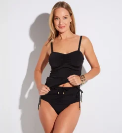 Pour Moi Santa Cruz Super High Waist Brief Swim Bottom 24905 -Pour Moi Bikinis Shop pour moi pmoi01 24905 cs3