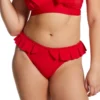 Pour Moi Space Frill Brief Swim Bottom 36048 -Pour Moi Bikinis Shop pour moi pmoi01 36048 gs