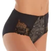 Pour Moi Sophia Lace Embroidered Deep Brief Panty 3828 -Pour Moi Bikinis Shop pour moi pmoi01 3828 gs