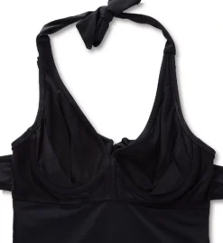 Pour Moi Splash Underwire Halter Tankini Swim Top 6011 -Pour Moi Bikinis Shop pour moi pmoi01 6011 cs2