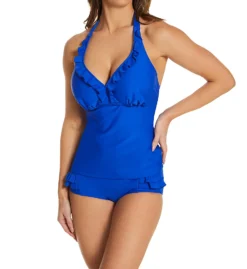 Pour Moi Splash Underwire Halter Tankini Swim Top 6011 -Pour Moi Bikinis Shop pour moi pmoi01 6011 cs3