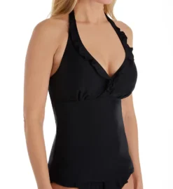Pour Moi Splash Underwire Halter Tankini Swim Top 6011