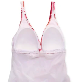 Profile By Gottex Escape In Bali V Neck One Piece Swim Dress B2D05 -Pour Moi Bikinis Shop profile by gottex prof01 b2d05 cs6