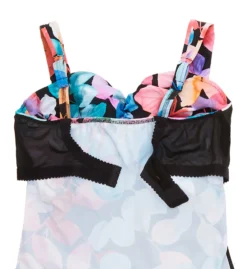 Profile By Gottex Plus Size Color Rush Square Neck Tankini Swim Top CR1W18 -Pour Moi Bikinis Shop profile by gottex prof01 cr1w18 cs5