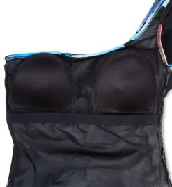 Profile By Gottex Color Rush One Shoulder Ruffle One Piece Swimsuit CR2061 -Pour Moi Bikinis Shop profile by gottex prof01 cr2061 cs6