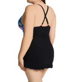 Profile By Gottex Plus Size Color Rush Swim Dress CR2W01 -Pour Moi Bikinis Shop profile by gottex prof01 cr2w01 bs