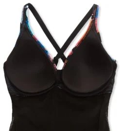 Profile By Gottex Plus Size Color Rush Swim Dress CR2W01 -Pour Moi Bikinis Shop profile by gottex prof01 cr2w01 cs6