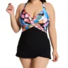 Profile By Gottex Plus Size Color Rush Swim Dress CR2W01 -Pour Moi Bikinis Shop profile by gottex prof01 cr2w01 gs