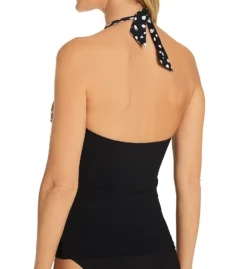 Profile By Gottex Dotty Halter Tankini Swim Top D1B26 -Pour Moi Bikinis Shop profile by gottex prof01 d1b26 bs