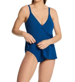 Profile By Gottex Tutti Frutti Skirted Tie Front One Piece Swimsuit ET2134 -Pour Moi Bikinis Shop profile by gottex prof01 et2134 cs1