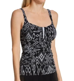 Profile By Gottex Peruvian Nights D Cup Tankini Swim Top PN1D37 -Pour Moi Bikinis Shop profile by gottex prof01 pn1d37 fs