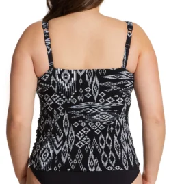 Profile By Gottex Plus Size Peruvian Nights Tankini Swim Top PN1W18 -Pour Moi Bikinis Shop profile by gottex prof01 pn1w18 bs