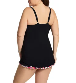 Profile By Gottex Plus Size Palm Springs One Piece Swim Dress PS2W88A -Pour Moi Bikinis Shop profile by gottex prof01 ps2w88a bs