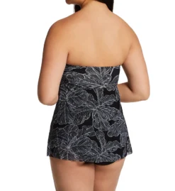 Profile By Gottex Soiree Bandeau Flyaway Swim Dress S2045 -Pour Moi Bikinis Shop profile by gottex prof01 s2045 bs