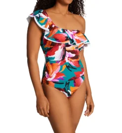 Profile By Gottex Sugar And Spice One Shoulder One Piece Swimsuit SS2061 -Pour Moi Bikinis Shop profile by gottex prof01 ss2061 fs