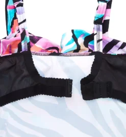 Profile By Gottex Plus Wild Parade D Cup Underwire Tankini Swim Top WP1W18 -Pour Moi Bikinis Shop profile by gottex prof01 wp1w18 cs6