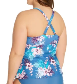 Raisins Curve Plus Size Haleiwa Zanzibar Tankini Swim Top E840545 -Pour Moi Bikinis Shop raisins curve raic01 e840545 cs1