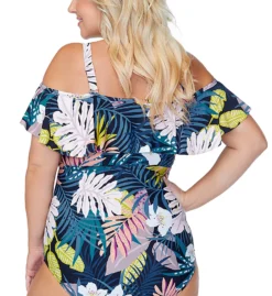 Raisins Curve Plus Whitehaven Bloom Tortuga One Piece Swimsuit E840981 -Pour Moi Bikinis Shop raisins curve raic01 e840981 cs1