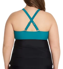 Raisins Curve Plus Size Costa Blanca Zanzibar Tankini Swim Top E841045 -Pour Moi Bikinis Shop raisins curve raic01 e841045 cs1