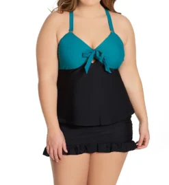 Raisins Curve Plus Size Costa Blanca Zanzibar Tankini Swim Top E841045 -Pour Moi Bikinis Shop raisins curve raic01 e841045 cs3