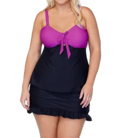 Raisins Curve Plus Size Costa Blanca Zanzibar Tankini Swim Top E841045 -Pour Moi Bikinis Shop raisins curve raic01 e841045 cs4