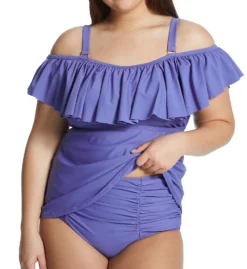Raisins Curve Plus Size Calina Solids Tortuga Tankini Swim Top G840023 -Pour Moi Bikinis Shop raisins curve raic01 g840023 cs2