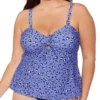 Raisins Curve Plus Size Caliente Zanzibar Tankini Swim Top G840645 -Pour Moi Bikinis Shop raisins curve raic01 g840645 gs