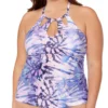 Raisins Curve Plus Size Take A Trip Rosalie Tankini Swim Top G840715 -Pour Moi Bikinis Shop raisins curve raic01 g840715 gs