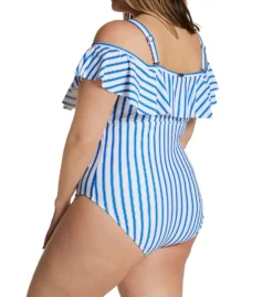 Raisins Curve Plus Size Coastal Tortuga One Piece Swimsuit G840981 -Pour Moi Bikinis Shop raisins curve raic01 g840981 bs